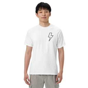 Lightning Men’s garment-dyed heavyweight t-shirt